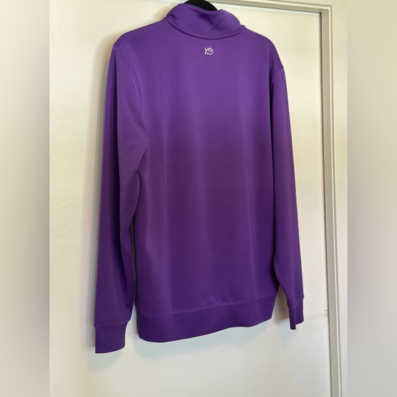 Southern Tide LSU Louisiana State Geaux Tigers Men’s Quarter-Zip Pullover Medium - Picture 8 of 12